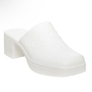 Gucci Slip-On Rubber Mules